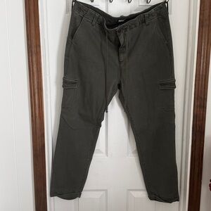 PAIGE Women’s Olive Cargo Pants